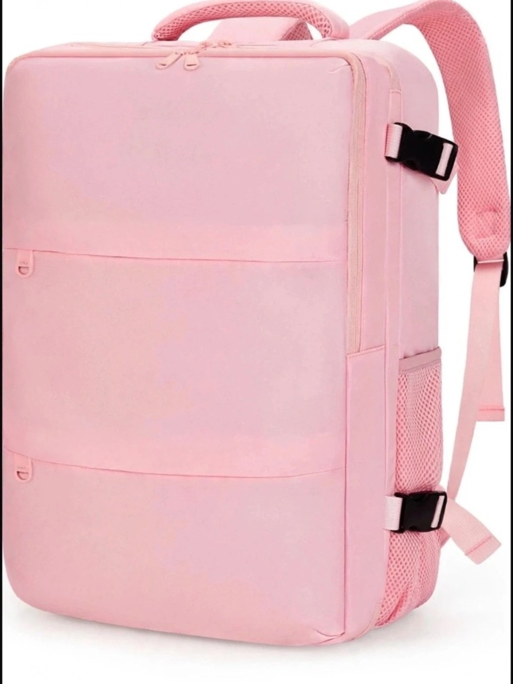 Pink Women's Travel Backpack - Casual Daypack